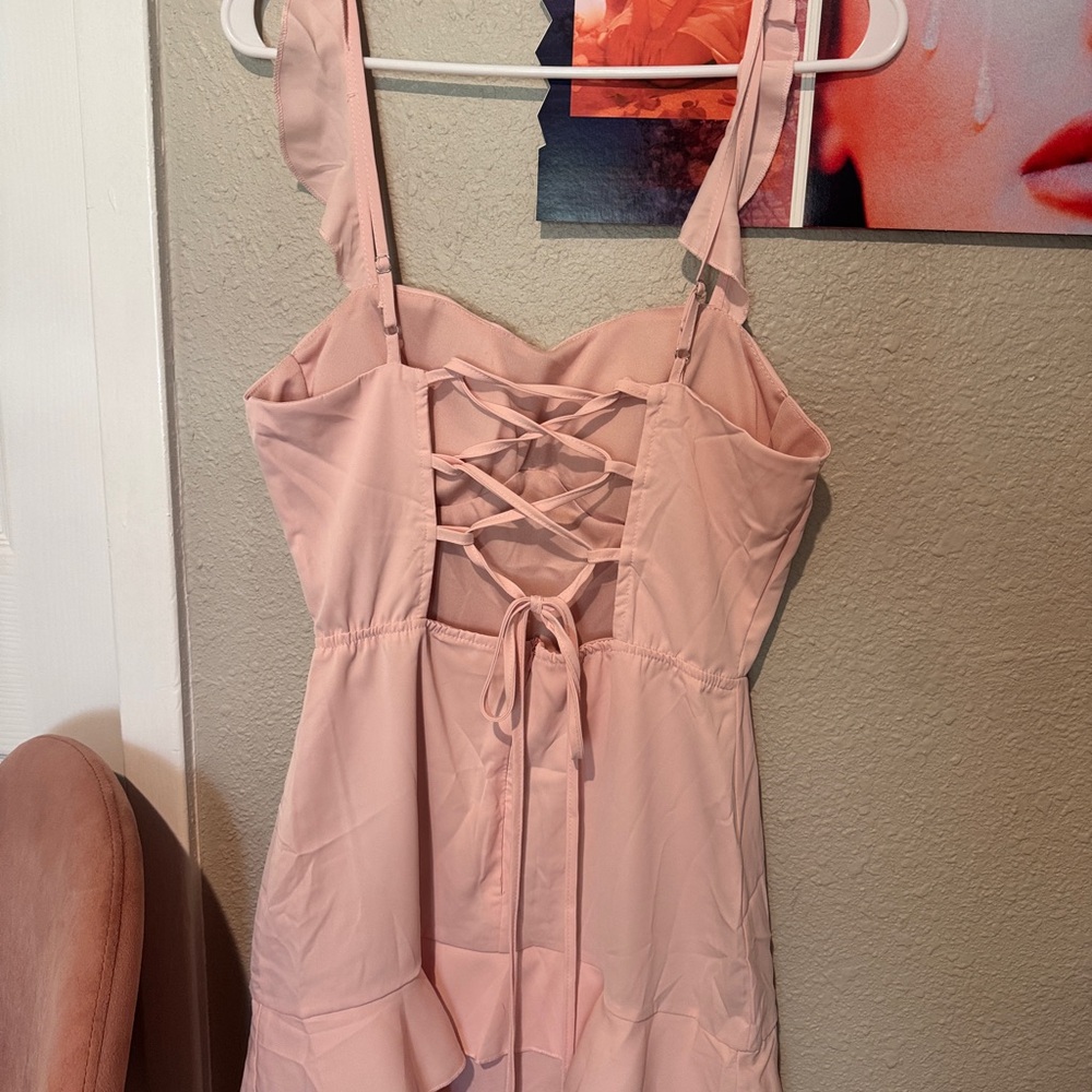 Pink dress